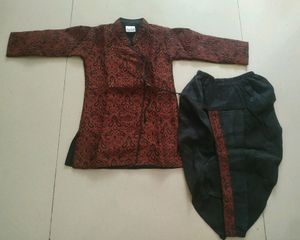Ethnic Indian Kurta Dhoti Set