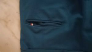 Zara Teal Blue Comfortable Trousers