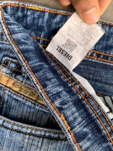 Original Diesel Retro Distressed Flare Jeans