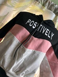 Stylish Colorblock Hoodie with new tag jeans