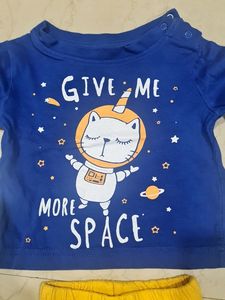 T-shirt Pant Set - 0-6 Months