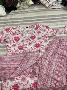 Beautiful Floral Print Kurta