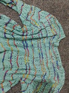 Lightweight Crochet Knit Top