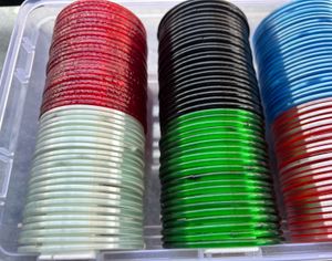 Colorful Glass Bangles