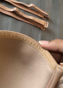 Zivame Nude Strapless Bra