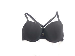 Black Front Closure Bra