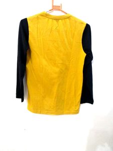 Yellow &amp; Black "Break Rules" T-Shirt