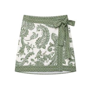 ZARA Wrap Mini Skirt