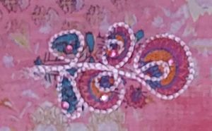 Embroidered Suit Material