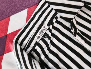 Striped Shirt  Dress