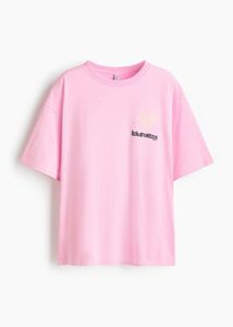 h&amp;m Pink Graphic Tee