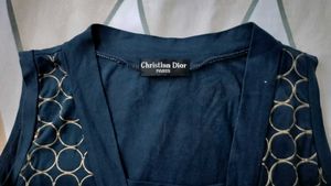 Chic Blue Sleeveless Top