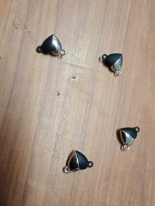 Heart Pendant Clasps - Set of 4