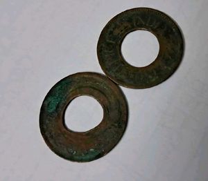 Rare Error: 1940s 1 PICE bronze