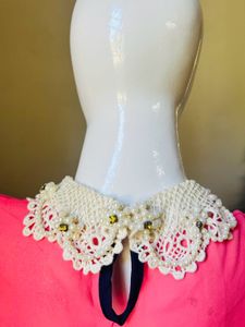 Pink Transparent Embellished  Top