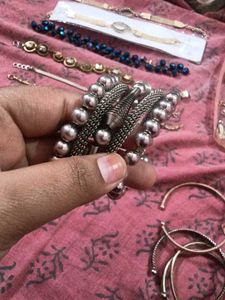 Bracelets and payal