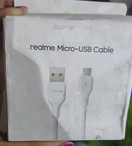 Realme Micro -USB  Cable . Like New. No Offer Coin