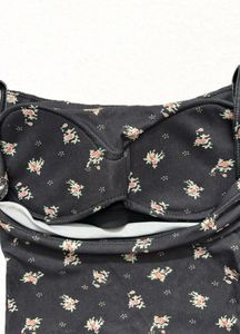 black floral lace top