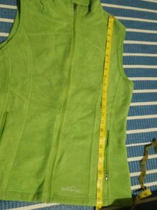 Eddie bauer Green Fleece Vest - Great Layering Pie