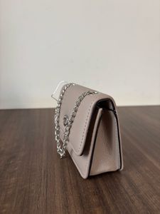 Stylish Taupe Chain Shoulder Bag