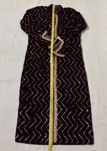 🆕Velvet Kurta Set with Dupatta