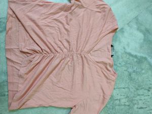 Zudio Baby Pink Full Sleeve Top