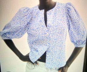 Puff Shoulder vintage top