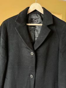 Elegant Black Overcoat