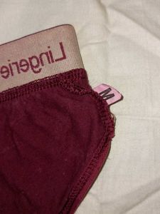 Women's Burgundy Briefs