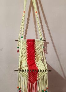 Macrame Jhoola For Laddu Gopal And Soft Toy