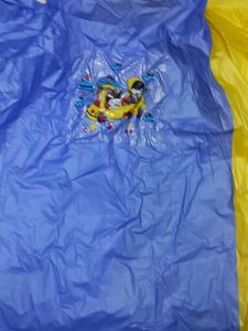 Vintage Rain Suit - Yellow &amp; Blue