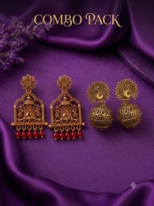 Elegant Ethnic Earring Combo Pack