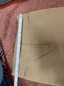 Wide Leg Linen Blend Pants