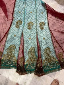 Embellished y2k Silk Saree