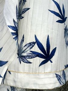 Leaf Print Suit 3 Piece