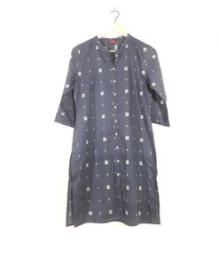 Blue Collared Kurta (Women's)