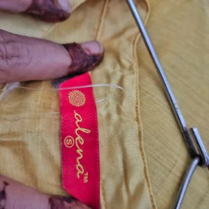Festive Wear kurta And Cream Bottom