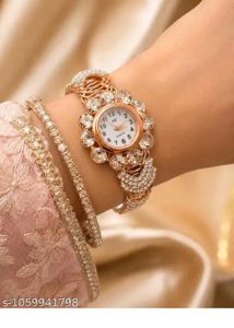 Sparkling Rhinestone Women's Watch