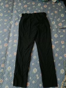 Classic Black High-Waisted Pants
