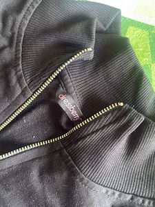 Black Zip-Up Jacket