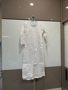 White Cotton Kurta