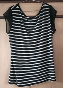 Striped Tunic Top🖤