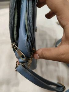 Cute Blue Bunny Backpack