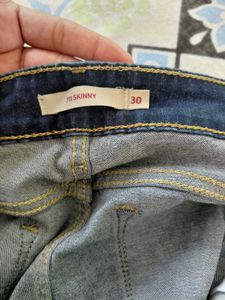 Levi's Branded Classic Blue Denim Jeans