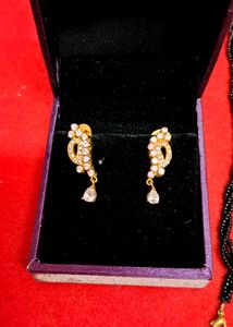 Elegant Mangalsutra &amp; Earring Set💃💃