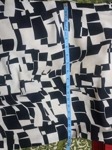 Stylish Geometric Print short Sleeve Dress