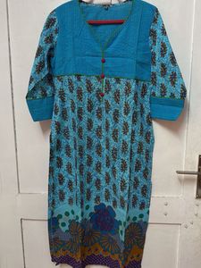 Beautiful Blue Designer Kurti
