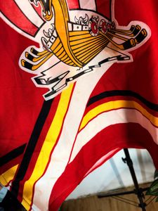Vintage Red Hockey Jersey