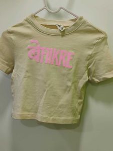 Be Fikre Graphic Crop Top