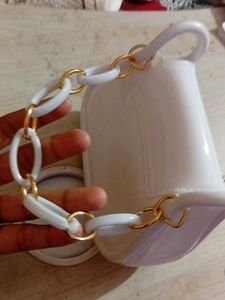 Cute White Cartoon Bag